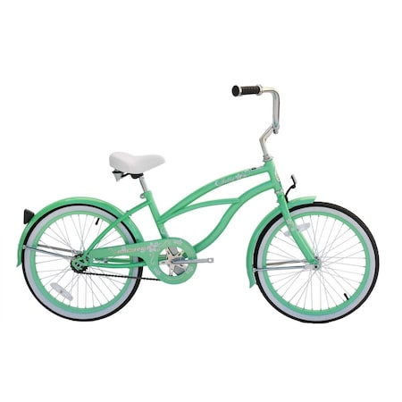 Micargi Female Jetta Beach Cruiser, Mint Green JETTA-F-MGRN